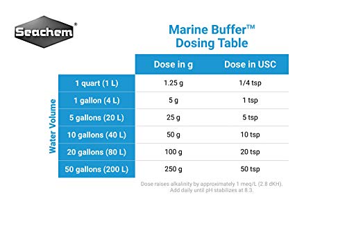 Seachem Marine Buffer tampone marino 250 ml pH 8.3