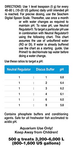 Seachem AquaVitro Discus Buffer condizionatore pH 500 g