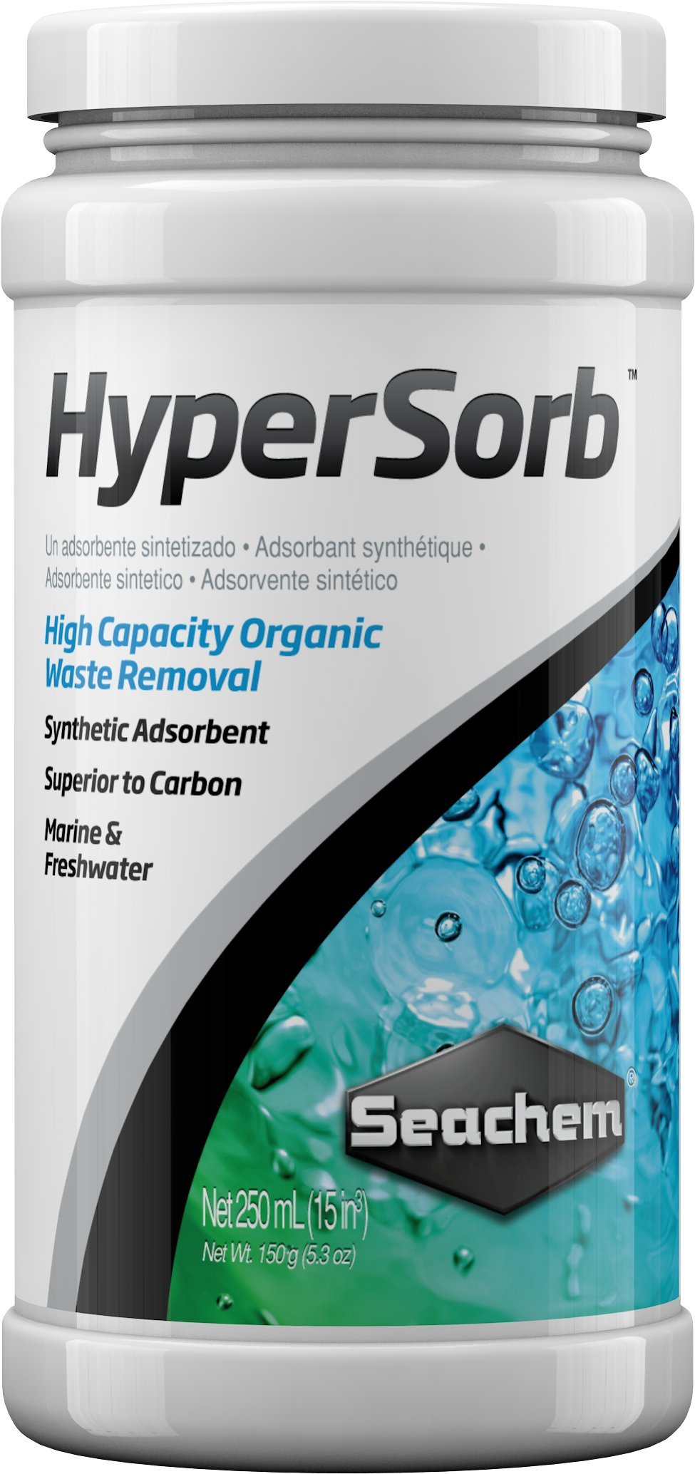 Seachem HyperSorb adsorbente 100 ml rifiuti organici