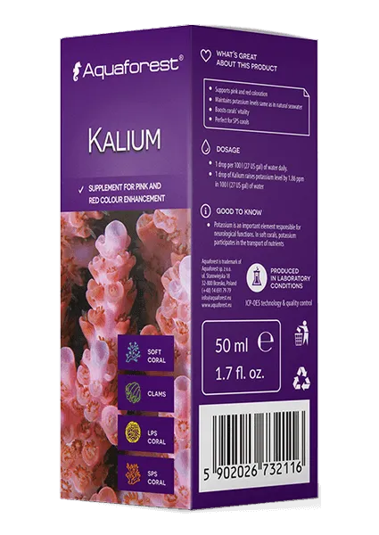 Aquaforest Lab Kalium integratore potassio SPS 360 mg/l