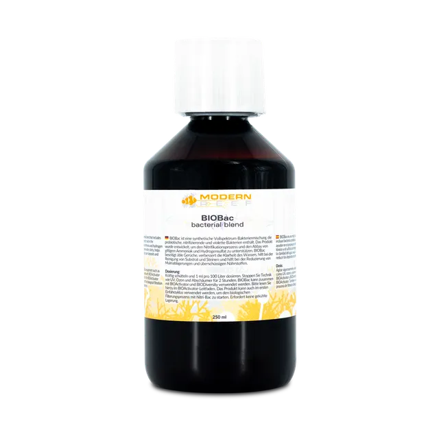 Modern Reef BIOBac Blend batteri acquario 250ml nitrificanti