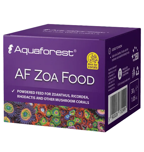 Aquaforest AF Zoa Food mangime polvere per zoanthus