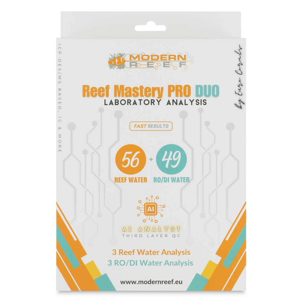 Modern Reef Reef Mastery Pro Duo test acqua reef 3+3 56 parametri