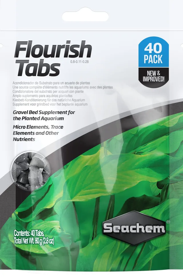 Seachem Flourish Tabs Fertilizzante 40 Pastiglie Radici
