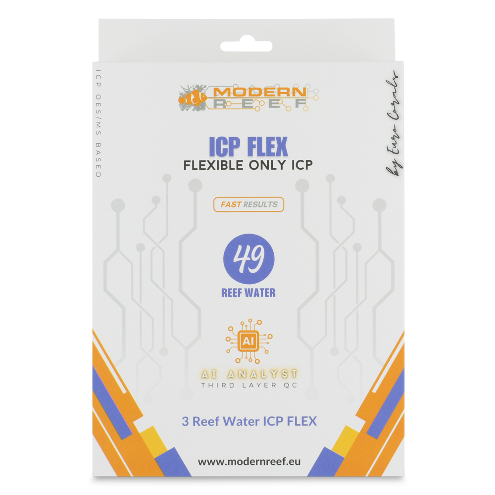 Modern Reef ICP FLEX Test Acqua Marino 3 Set 49 Parametri