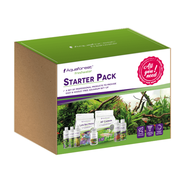 Aquaforest StarterPack Freshwater kit dolce 6 prodotti