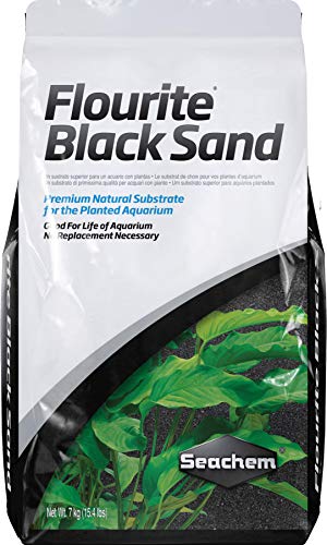 Seachem Flourite Black Sand Sabbia Nera Substrato