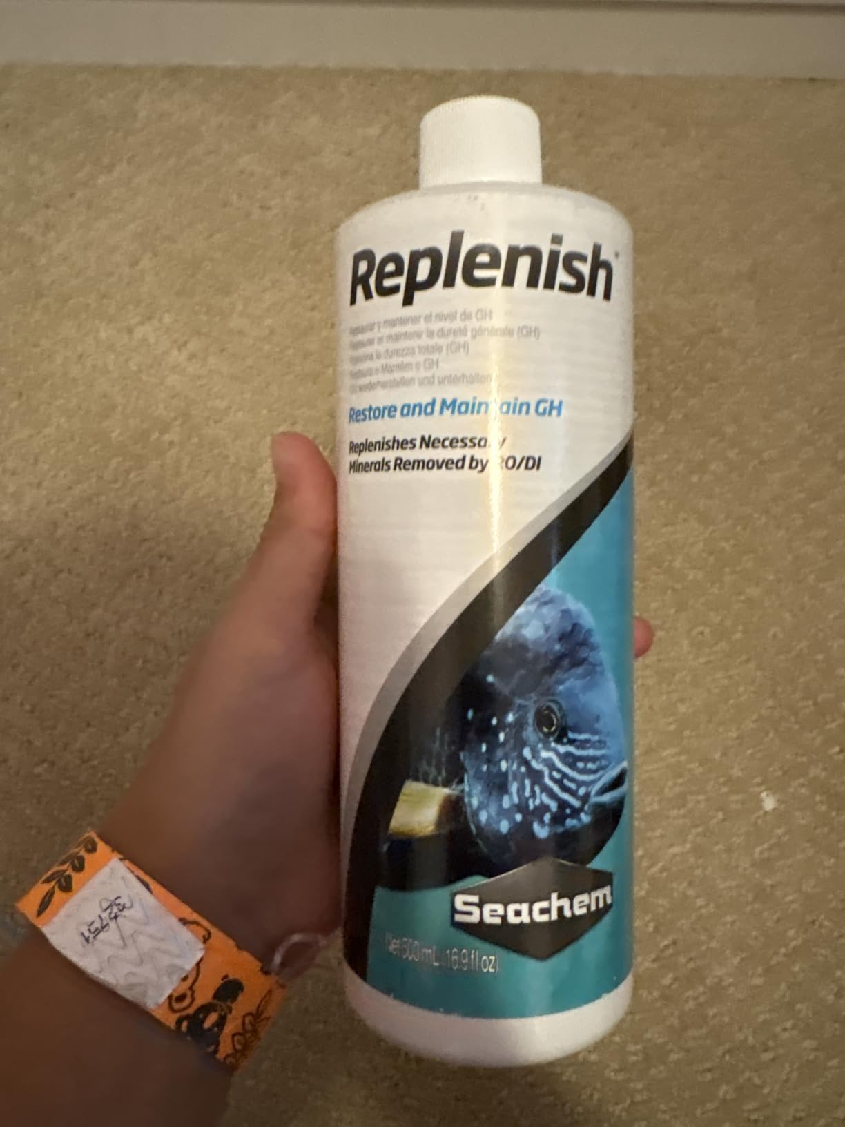 Seachem Replenish remineralizzante 500 ml GH osmosi