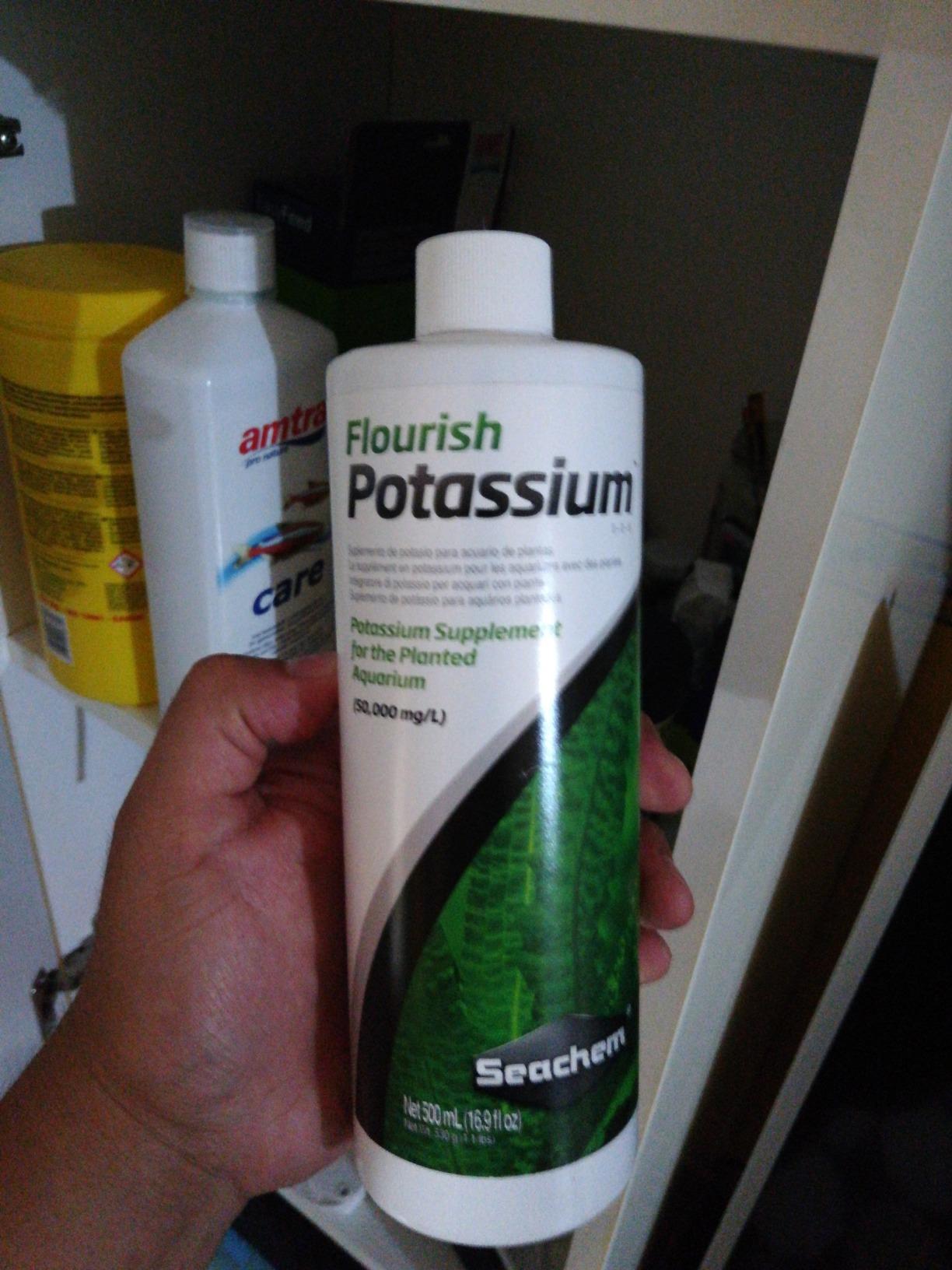 Seachem Flourish Potassium fertilizzante 500 ml potassio