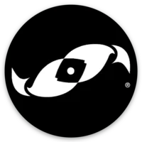 Two Little Fishies TLF Circle Logo Sticker adesivo circolare