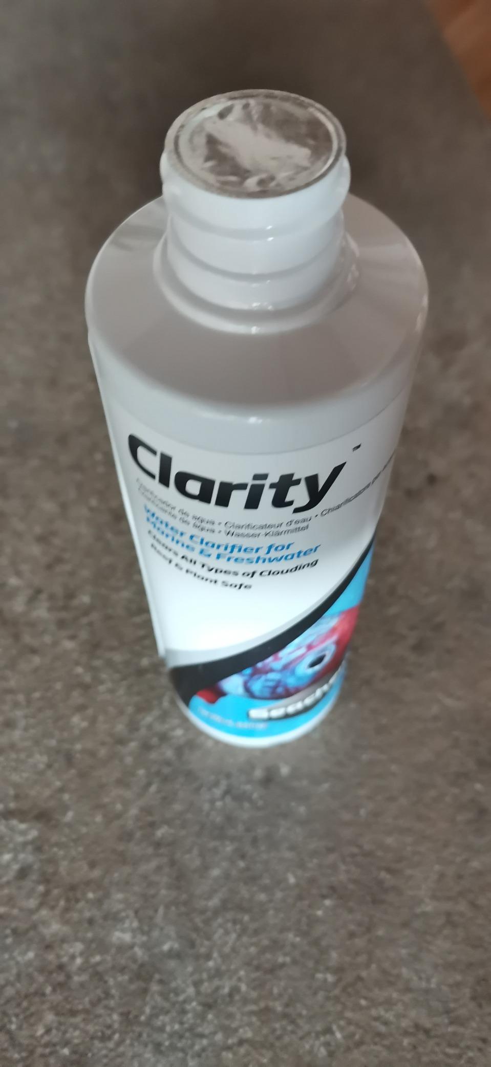 Seachem Clarity chiarificatore acquario 500 ml torbida
