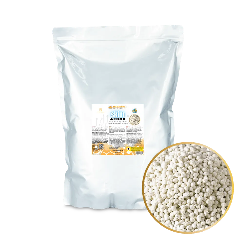 Modern Reef Skim AEROX Sfere CO2 Media skimmer 5 kg