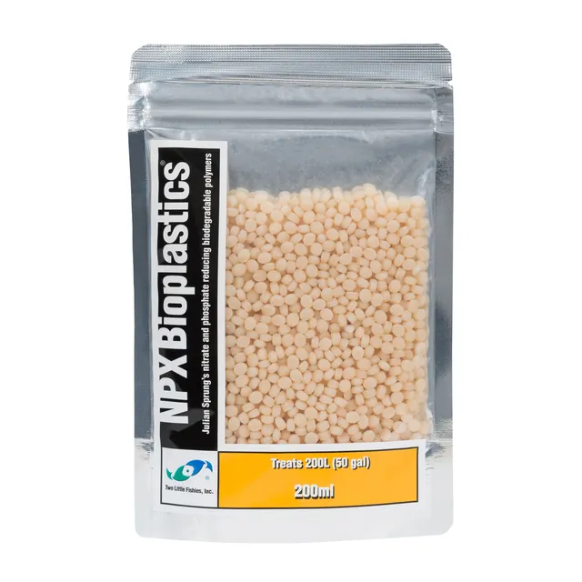 Two Little Fishies NPX Bioplastics media filtrante 200 ml biopellet