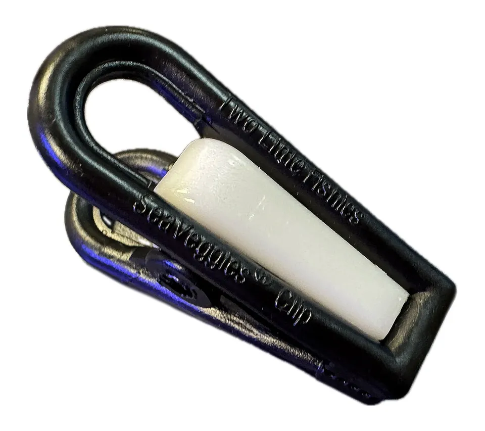 Two Little Fishies SeaVeggies Clip Stealth Black clip ricambio