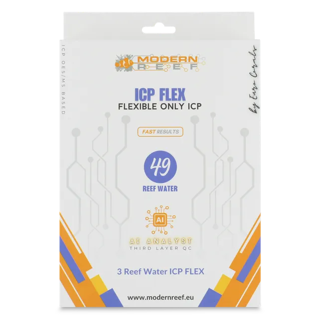 Modern Reef ICP FLEX Test Acqua Marino 3 Set 49 Parametri