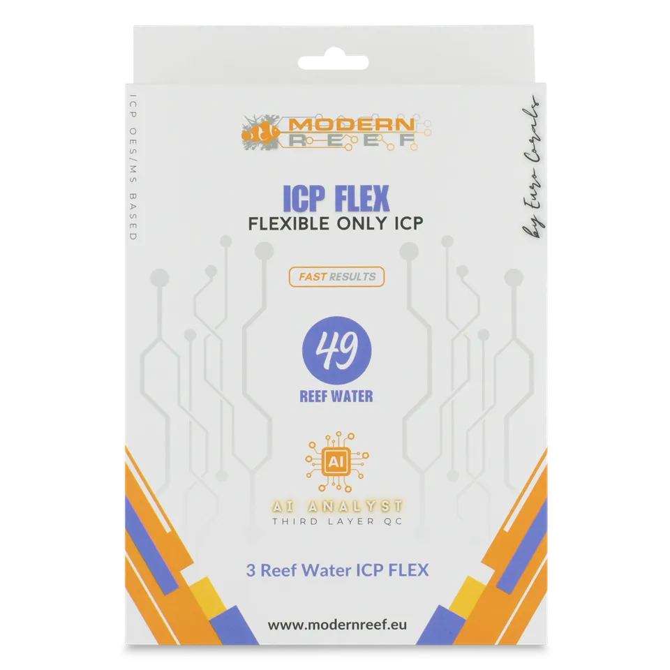 Modern Reef ICP FLEX Test Acqua Marino 3 Set 49 Parametri