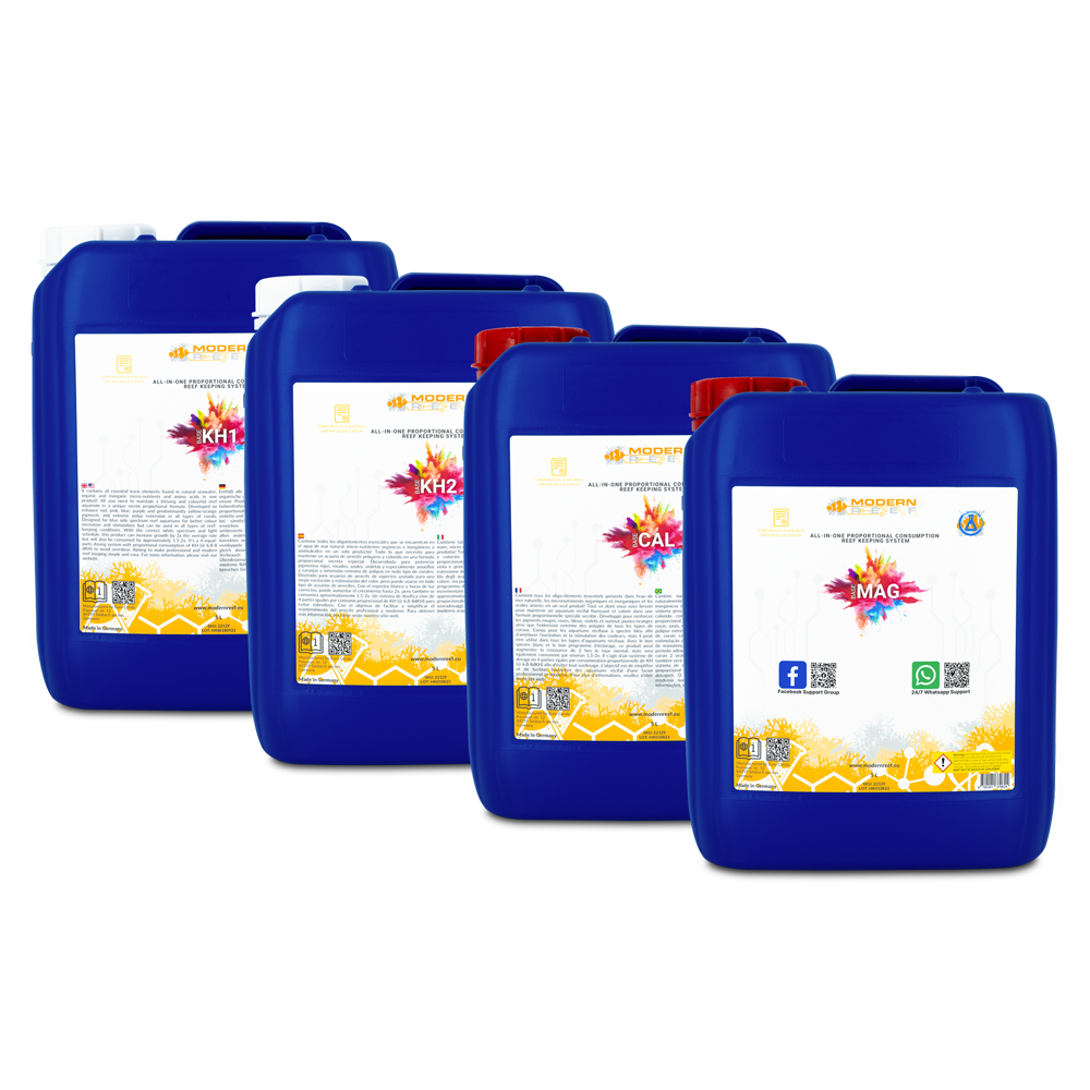 Modern Reef RKS Set 4x5L integratore reef completo