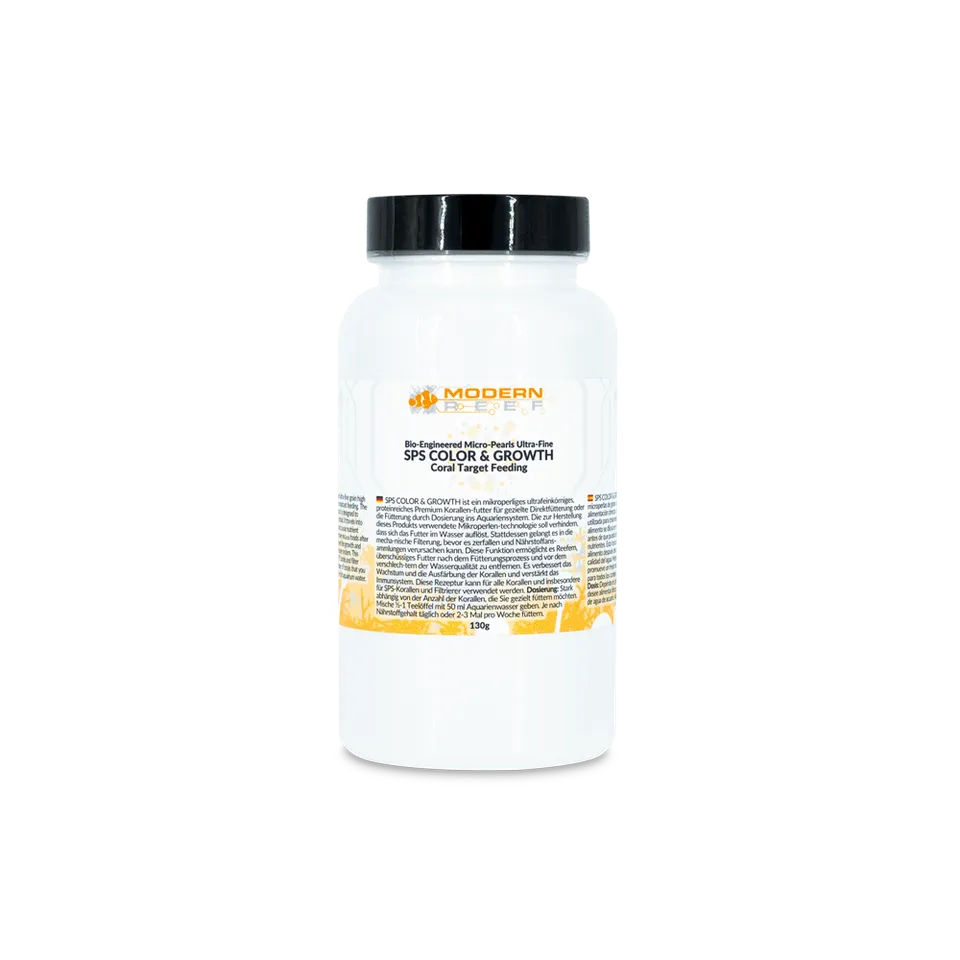 Modern Reef SPS Color&Growth mangime coralli 130g ultrafine