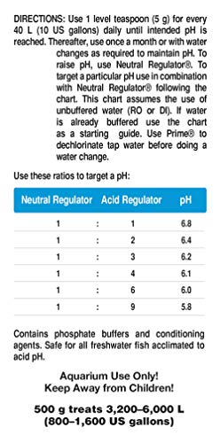 Seachem Freshwater Acid Buffer regolatore pH 500 g acido