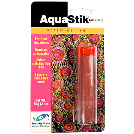 Two Little Fishies AquaStik Colla Epossidica Coralline Red 57g