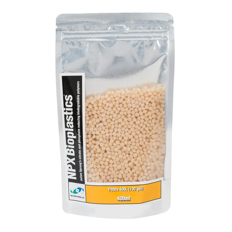 Two Little Fishies Filtration NPX Bioplastics 400 ml media nitrati