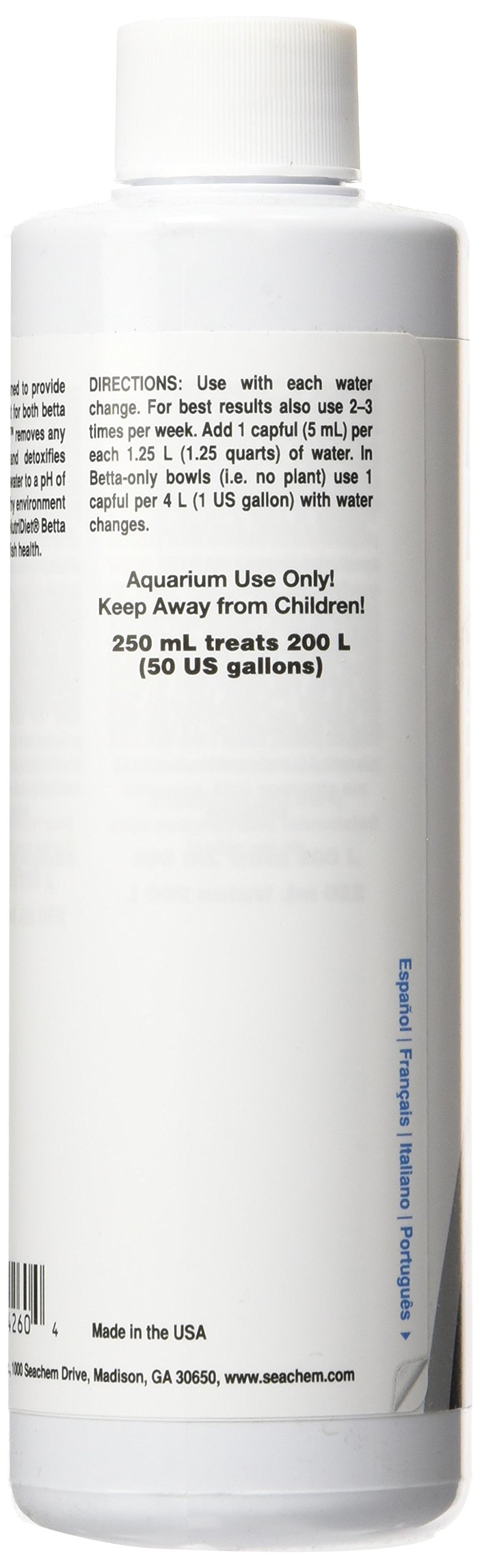 Seachem Betta Basics biocondizionatore 250 ml betta