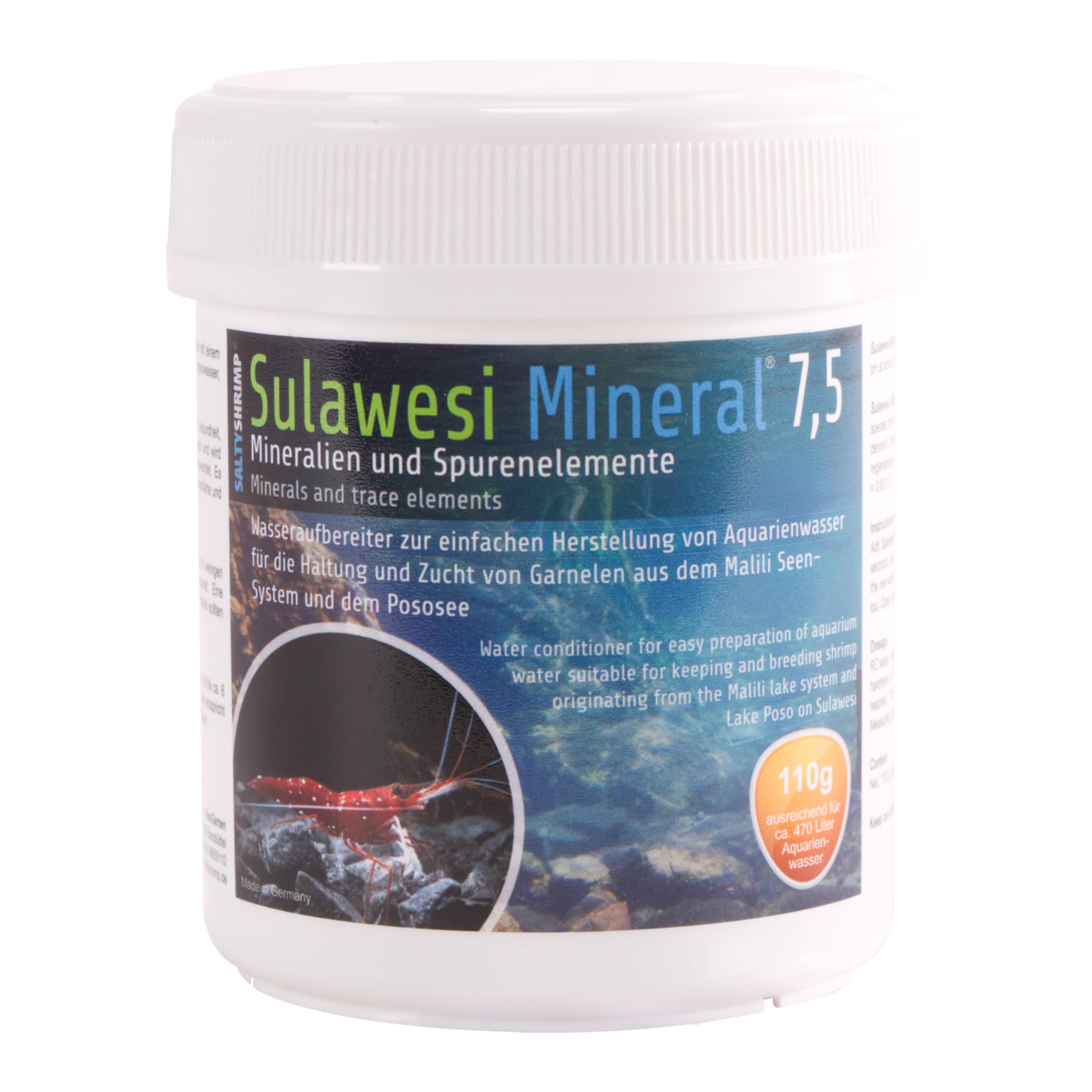 SaltyShrimp Sulawesi Mineral 7.5 sali gamberetti 250 g