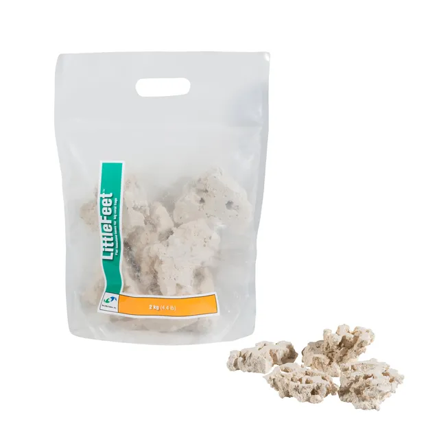 Two Little Fishies LittleFeet Piedini Roccia Viva Calcarei 2kg