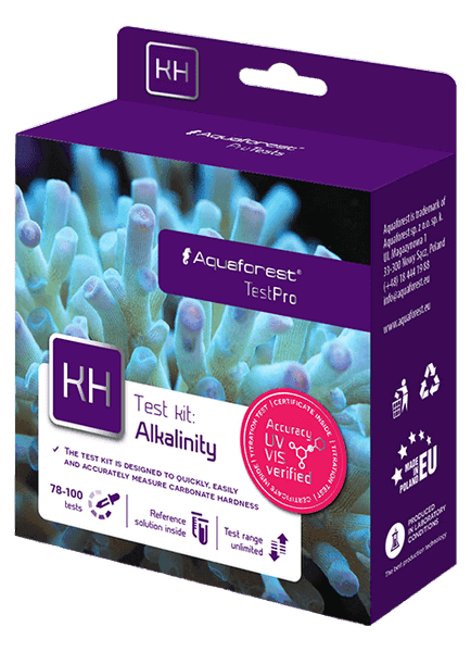 Aquaforest Alkanity Test Kit TestPro KH marino 78 test