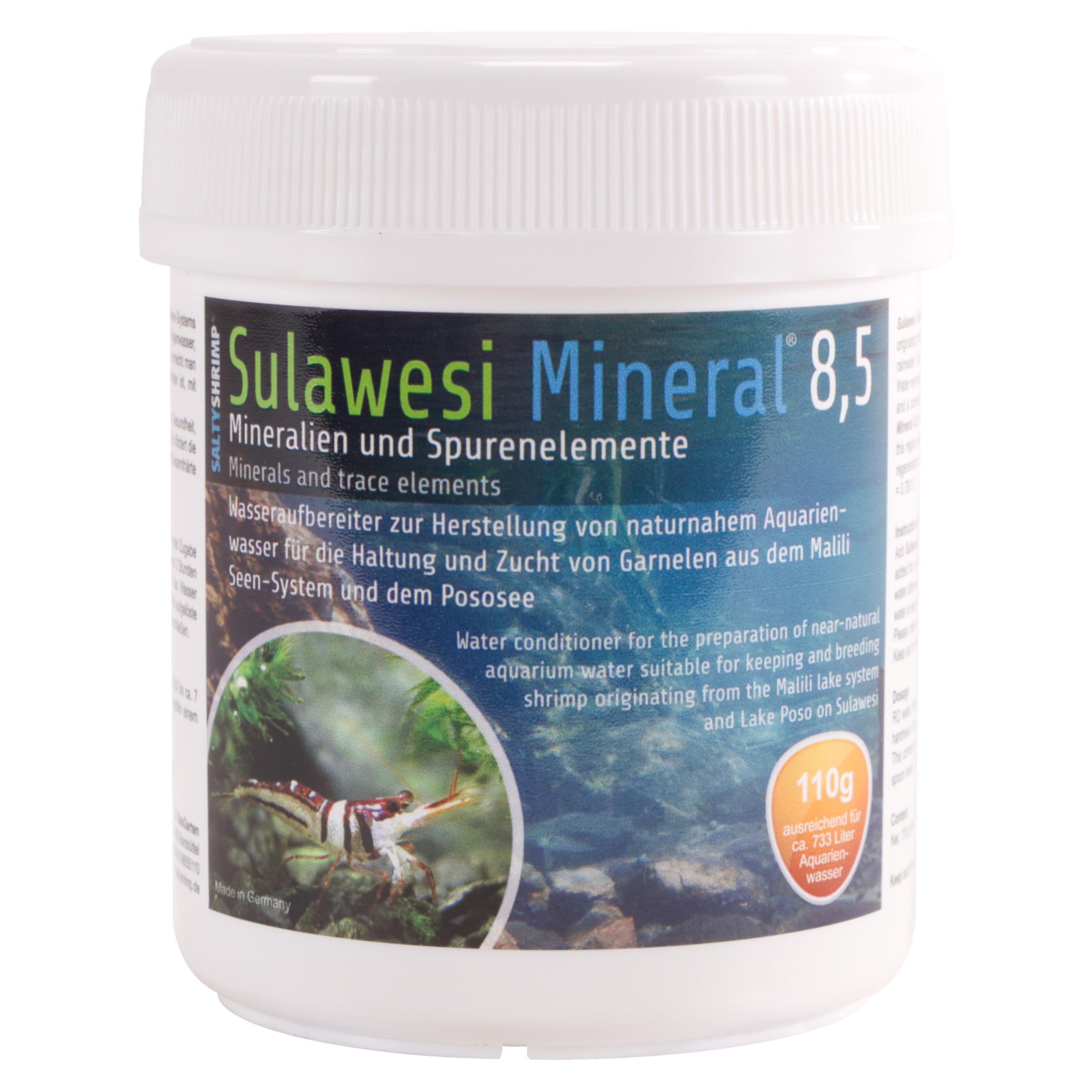 SaltyShrimp Sulawesi Mineral 8,5 sale gamberetti 110 g