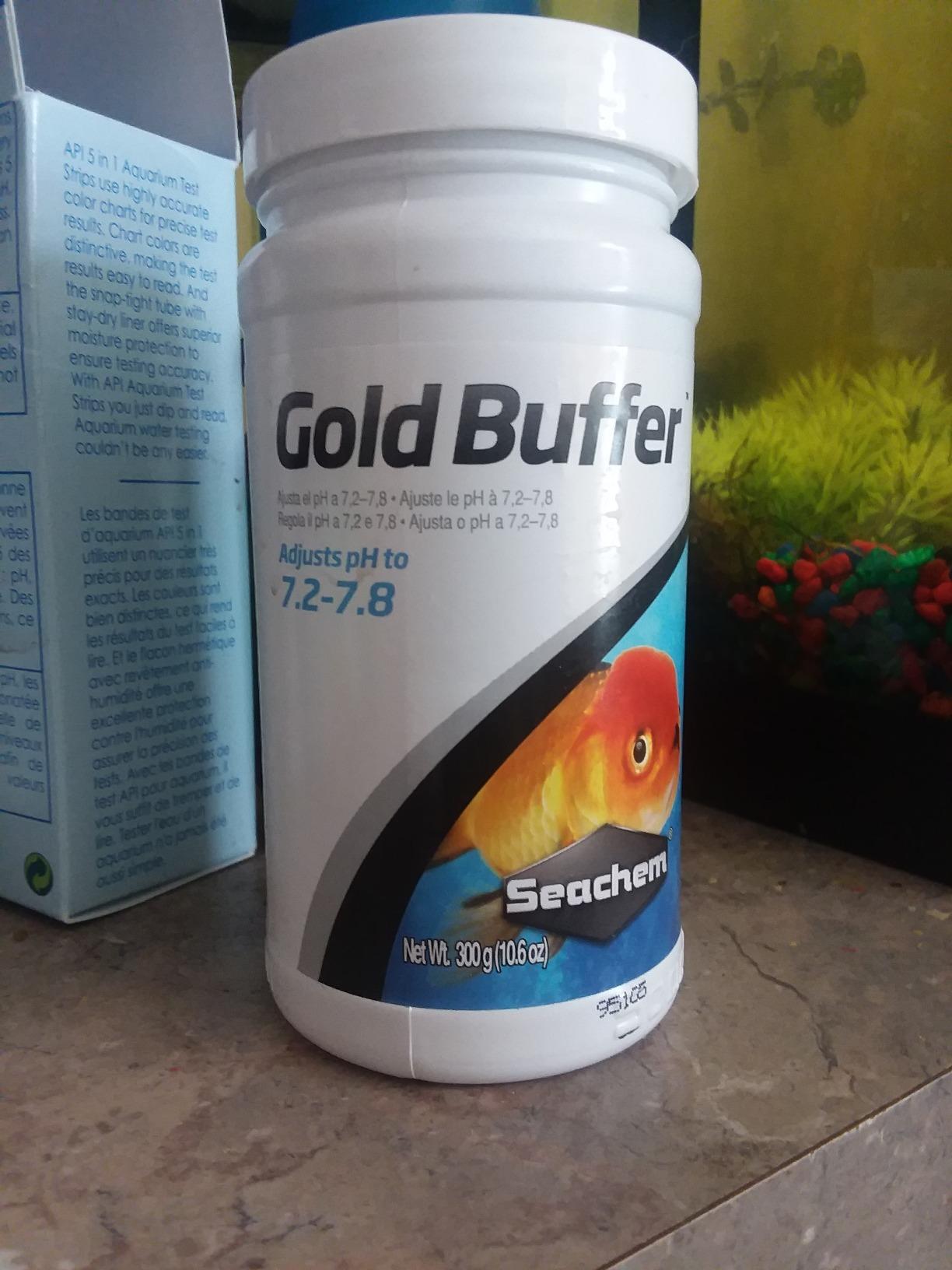 Seachem Freshwater Gold Buffer tampone pH 300 g pesci rossi