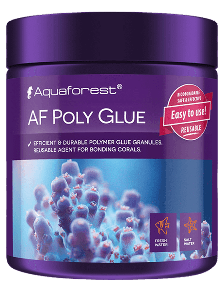 Aquaforest AF Poly Glue colla coralli acquario riutilizzabile