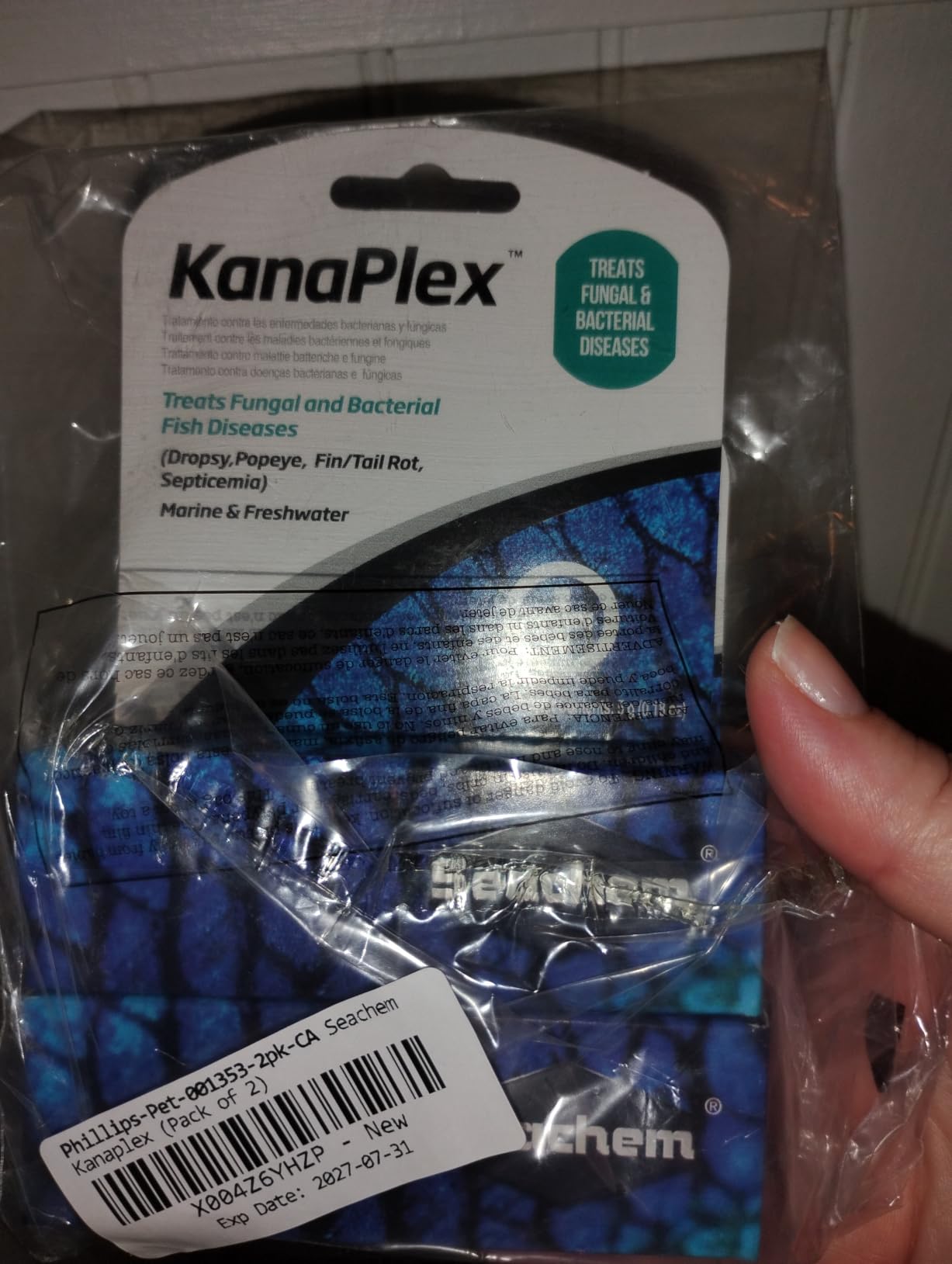 Seachem Kanaplex Medicinale Pesci 2 x 5 g