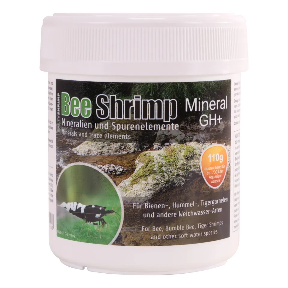 SaltyShrimp Bee Shrimp Mineral GH+ sale minerale 110g per caridine