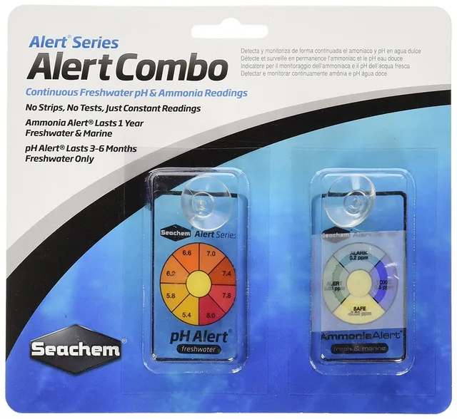 Seachem Alert pH ammoniaca test acqua dolce continuo