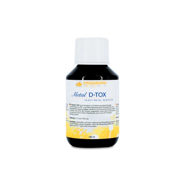 Modern Reef Metal D-Tox 100ml rimuovi metalli reef