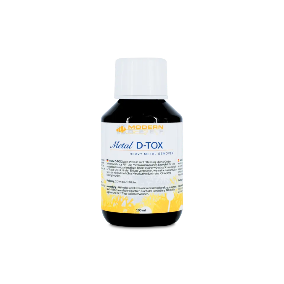 Modern Reef Metal D-Tox 100ml rimuovi metalli reef