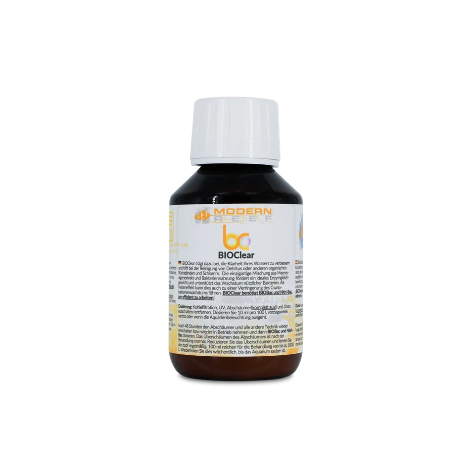 Modern Reef BIOClear chiarificatore detriti 100ml acqua limpida