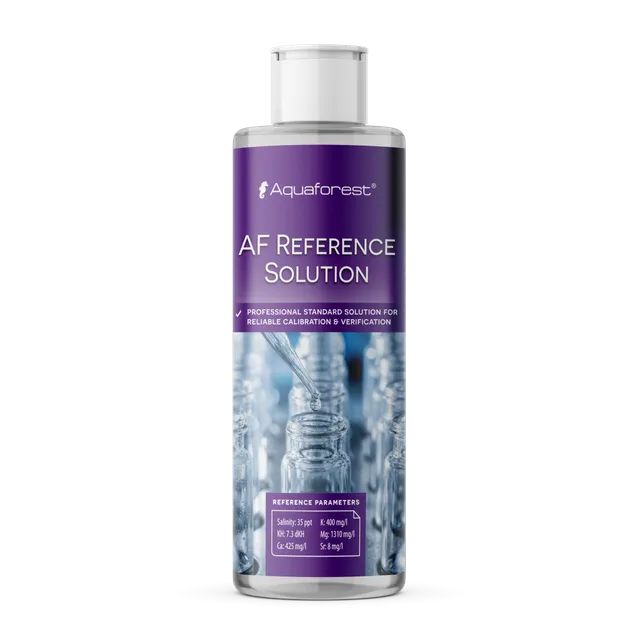 Aquaforest Reference Solution taratura test KH Ca Mg