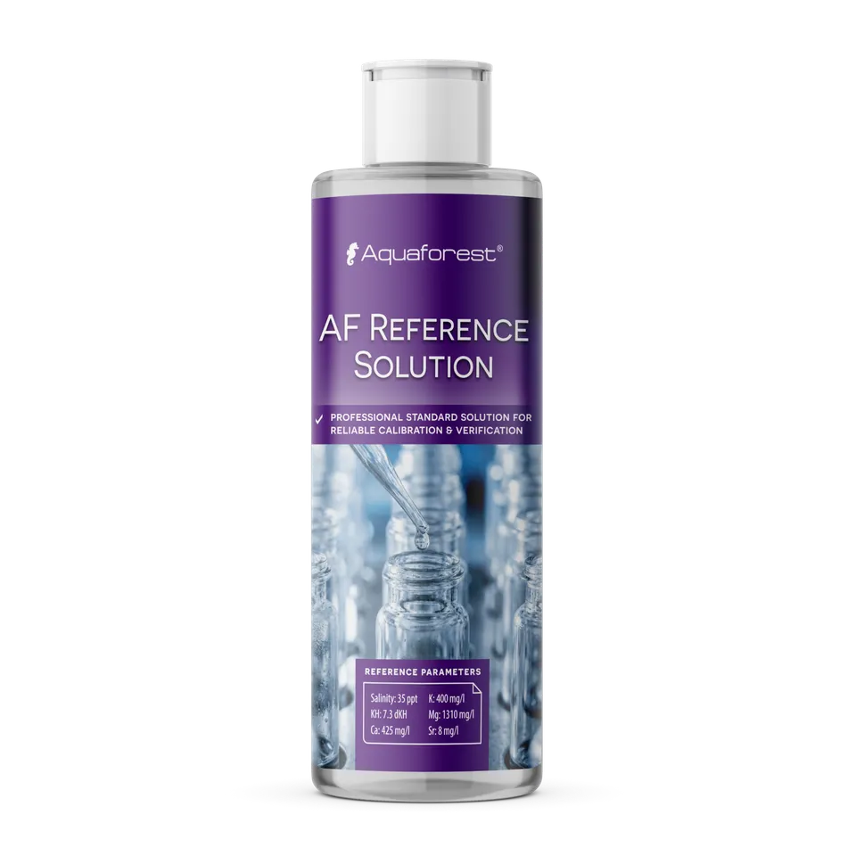 Aquaforest Reference Solution taratura test KH Ca Mg