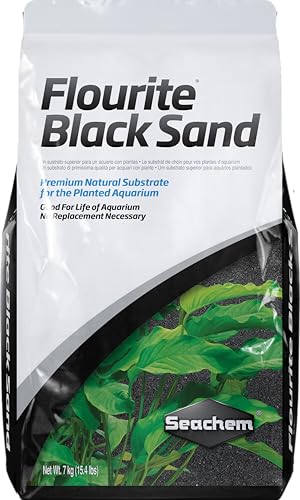 Seachem Flourite Black Sand Sabbia Nera Substrato