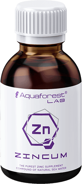 Aquaforest Lab Zincum microelemento zinco reef coralli  test