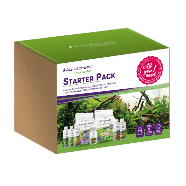 Aquaforest StarterPack Freshwater kit dolce 6 prodotti