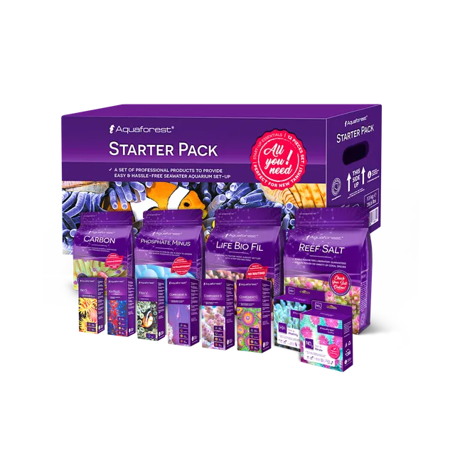Aquaforest AF Starter Pack kit avvio acquario marino 250 L