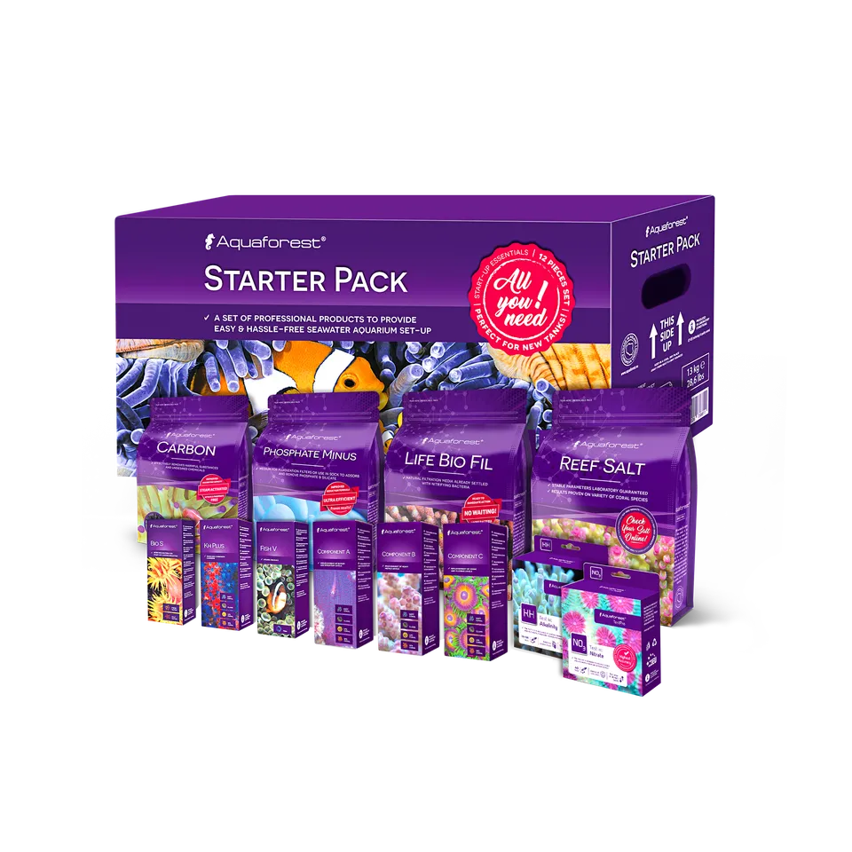 Aquaforest AF Starter Pack kit avvio acquario marino 250 L