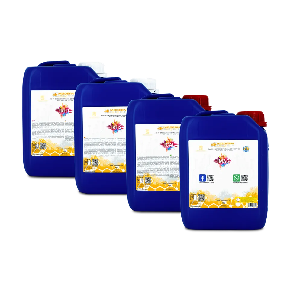 Modern Reef RKS sistema reef 4x2.5L SPS Acropora