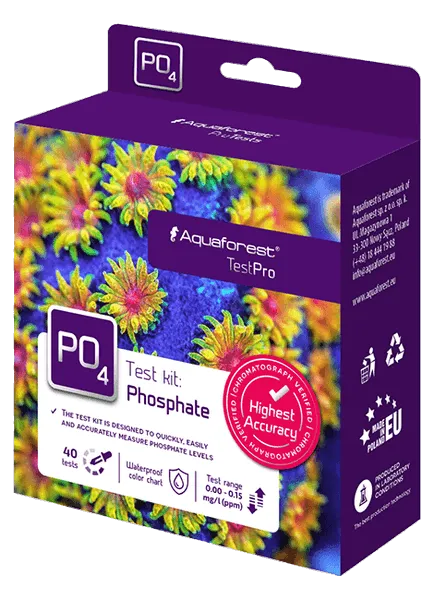 Aquaforest Phosphate Test Kit test fosfati marino 40 test